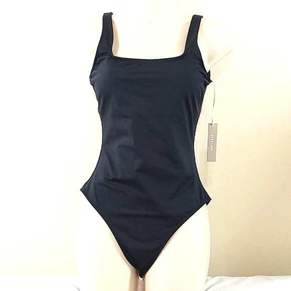 Everlane Other - EVERLANE Bathing Suit SMALL Black Square Swimwear One Piece Resort Women New